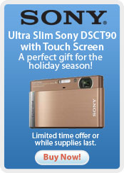 Ultra Slim Sony dsct90 with Touchscreen