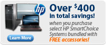 HP SmartChoice System Bundles - Over $400 in Total Savings!