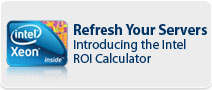 Use Intel's net ROI Calculator to see what a difference new servers can make.