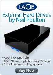 LaCie Hard Disk, Design by Neil Poulton
