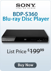 Sony BDP-S360 Blu-ray Disc Player