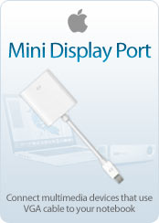 Apple Display Mini Port to VGA Adapter