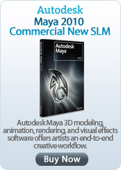 Autodesk Maya 2010 Commercial New SLM