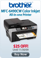 MFC-6490CW Color Inkjet All-in-one Printer