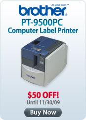 PT-9500PC Computer Label Printer