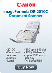 Canon imageFormula DR-2010C Document Scanner