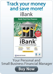Track your money and save more iBank Your Personal and Small Business Financial Manager