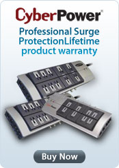 Professional Surge Protection Lifetime product warranty