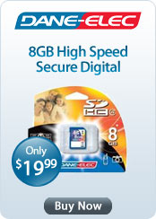 Dane Elec High Speed SD 8gb