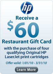 Receive a $60 Restaurant Gift Card