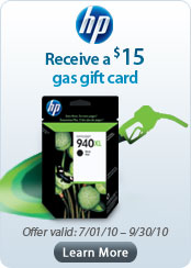 receive a 15 gas gift card