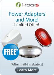 i-rocks Power Adapters and more