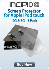 Incipio Screen Protector for Apple iPod touch 2G &amp; 3G - 3 Pack