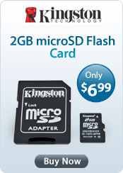 Kingston 2GB microSD Flash Card