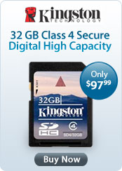 Kingston 32 GB Class 4 Secure Digital High Capacity