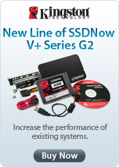 New Line of SSDNow V+ Series G2 Increase the performance of existing systems.