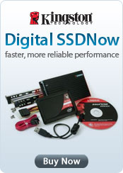 Kingston Digital SSDNow faster, more reliable performance