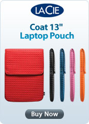 LaCie Coat 13" Laptop Pouch