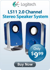 Logitech LS11 2.0 Channel Stereo Speaker System