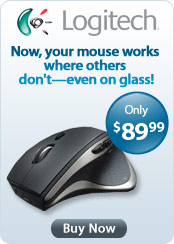 Now, your mouse works where others don't - even on glass!