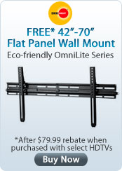 FREE 42inch to 70inch Flat Panel Wall Mount