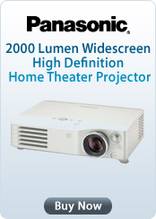 Panasonic2000 Lumen Widescreen