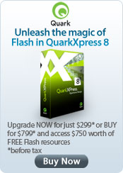 quarkxpress 8 unleash the magic of flash