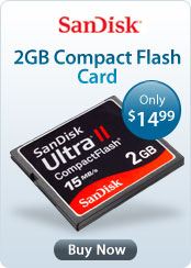 SanDisk 2GB Compact Flash Card