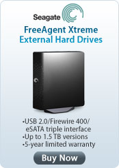 Seagate FreeAgent XTreme Hard Drives