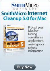 SmithMicro &nbsp;- &nbsp;Internet Cleanup 5.0 for Mac