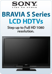 Sony Bravia S Series LCD HDTV Full HD 1080p Resolution