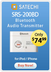 Satechi &nbsp;- &nbsp;SRS-200BD Bluetooth Audio Transmitter for iPod / iPhone