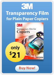 3M &nbsp;- &nbsp;Transparency Film for Plain Paper Copiers