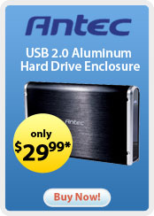 Antec &nbsp;- &nbsp;USB 2.0 Aluminum Hard Drive Enclosure