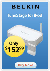 Belkin &nbsp;- &nbsp;TuneStage for iPod - White