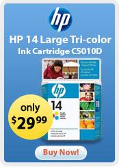 HP &nbsp;- &nbsp;14 Large Tri-color Ink Cartridge