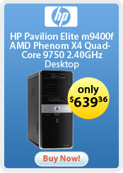 HP &nbsp;- &nbsp;Pavilion Elite m9400f AMD Phenom X4 Quad-Core 9750 2.40GHz Desktop
