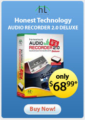 Honest Technology &nbsp;- &nbsp;Audio Recorder 2.0 Deluxe