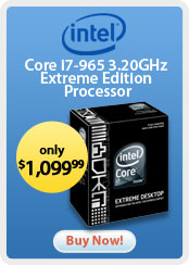 Intel &nbsp;- &nbsp;Core i7-965 3.20GHz Extreme Edition Processor