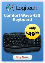 Logitech Comfort Wave 450 Keyboard