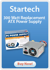 Startech &nbsp;- &nbsp;300 Watt Replacement ATX Power Supply