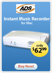 ADS &nbsp;- &nbsp;Instant Music Recorder for MAC