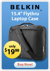 Belkin15.4 &nbsp;Flythru Laptop Case