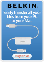 Easily transfer all your files from your PC to your Mac