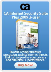 CA Internet Security Suite Plus 2009 3-user &nbsp;Get a $60 Rebate till Sept. 30, 2009