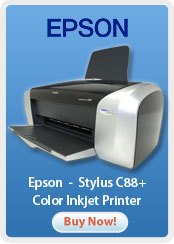 Epson &nbsp;- &nbsp;Stylus C88+ Color Inkjet Printer