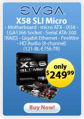 Evga X58 SLI Micro
