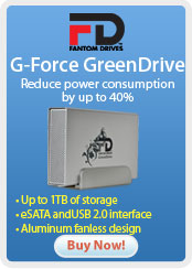 Fantom Drive's G-Force GreenDrive