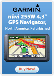 Garmin International nvi 255W 4.3" GPS Navigator - North America, Refurbished