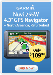 Garmin International nuvi 255W 4.3 GPS Navigator &nbsp;North America, Refurbished
